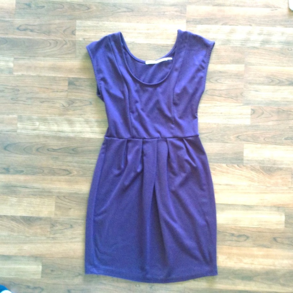 Cute purple sheath dress
